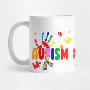 Somebody's loud & proud autism mama Puzzle Gift For Women Mother day Mug